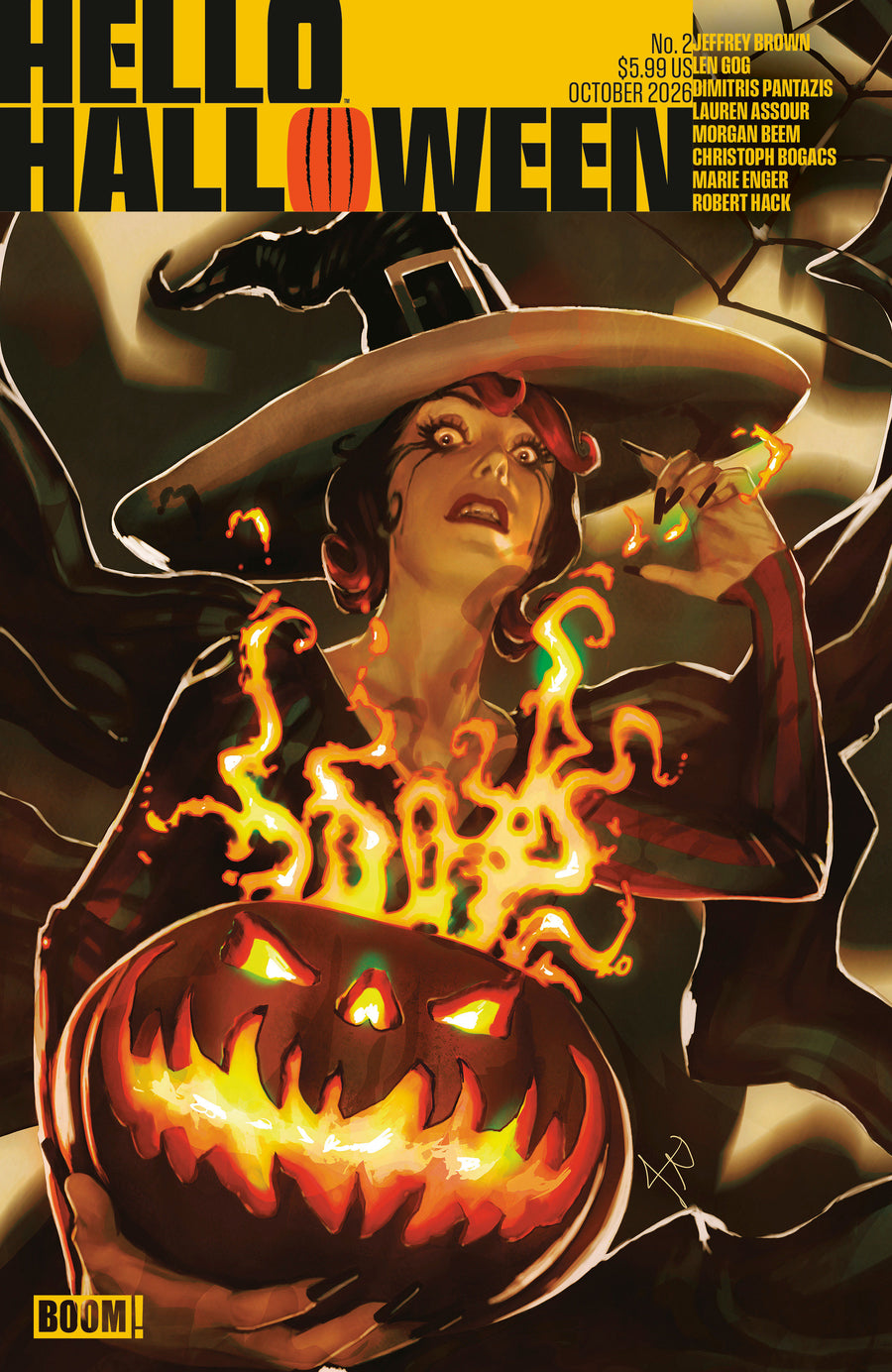 Hello Halloween #2 a Main (Dressed, Puebla) — Cover