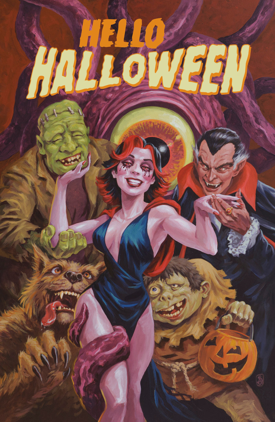 Hello Halloween #2 C Variant (Full Art, Andrade) — Cover