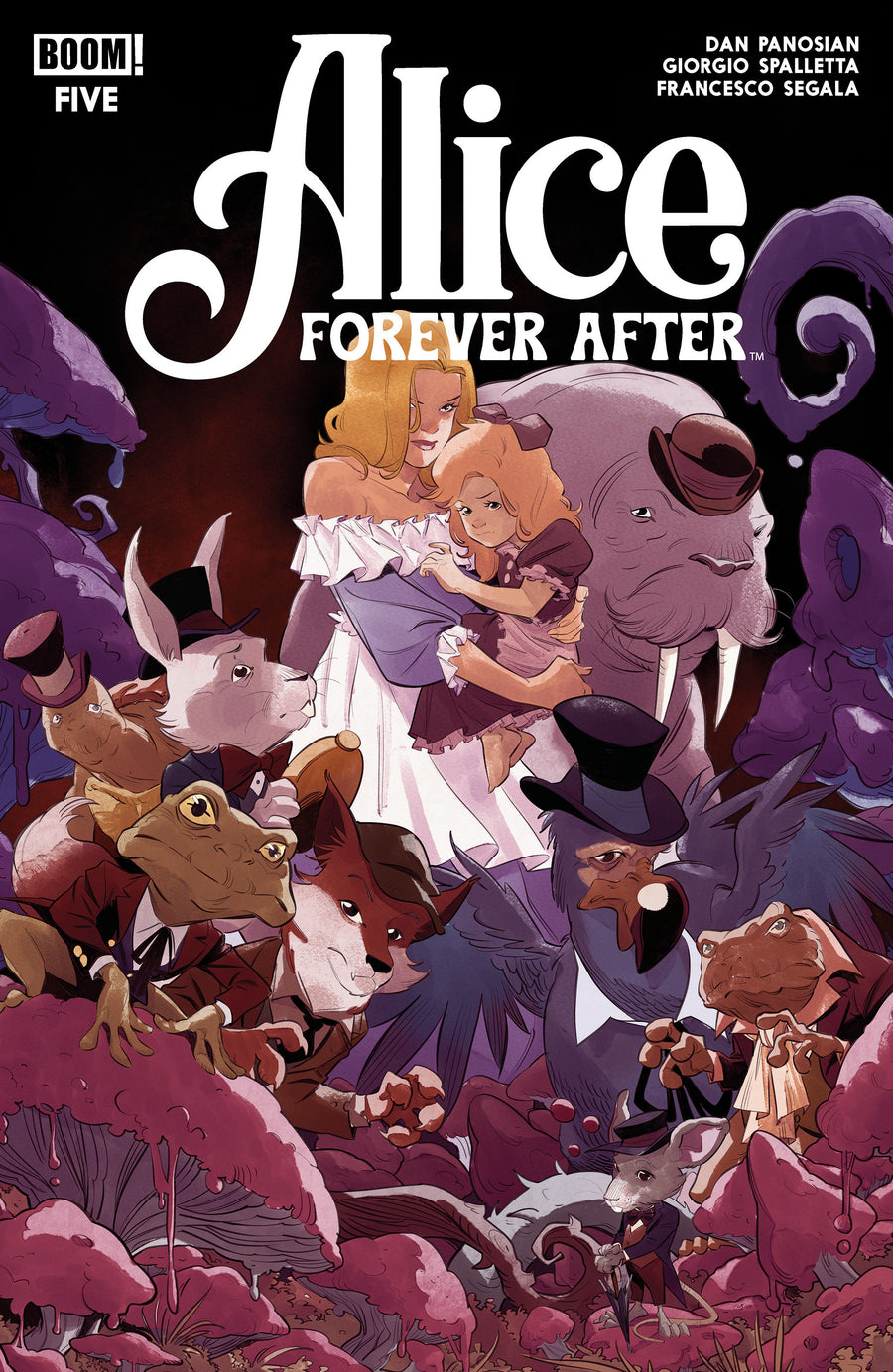Alice Forever After #5 B Variant (dressed, Spalletta) - Cover