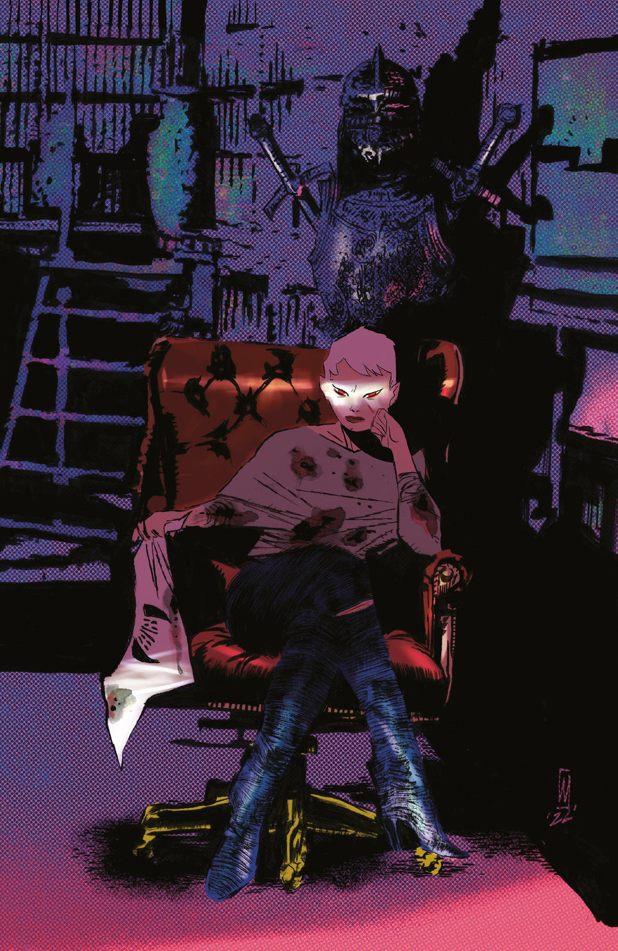 Fall of the House of Slaughter #4 B Main (Full Art, Dell'Edera)Cover