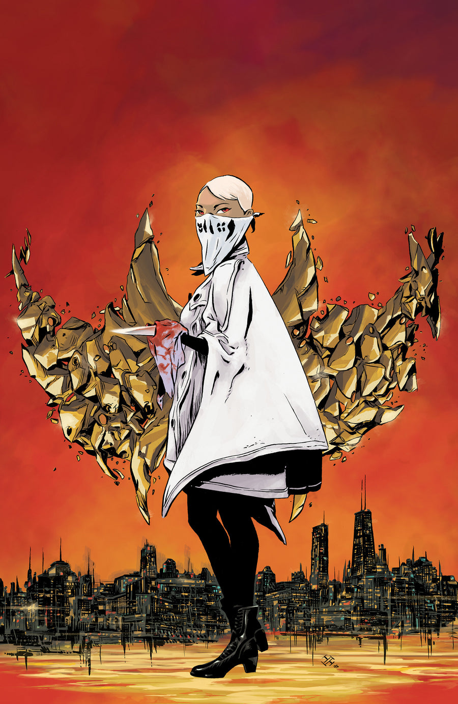 Fall of the House of Slaughter #4 H 1:75 INCV (Full Art, Fiumara) - Cover