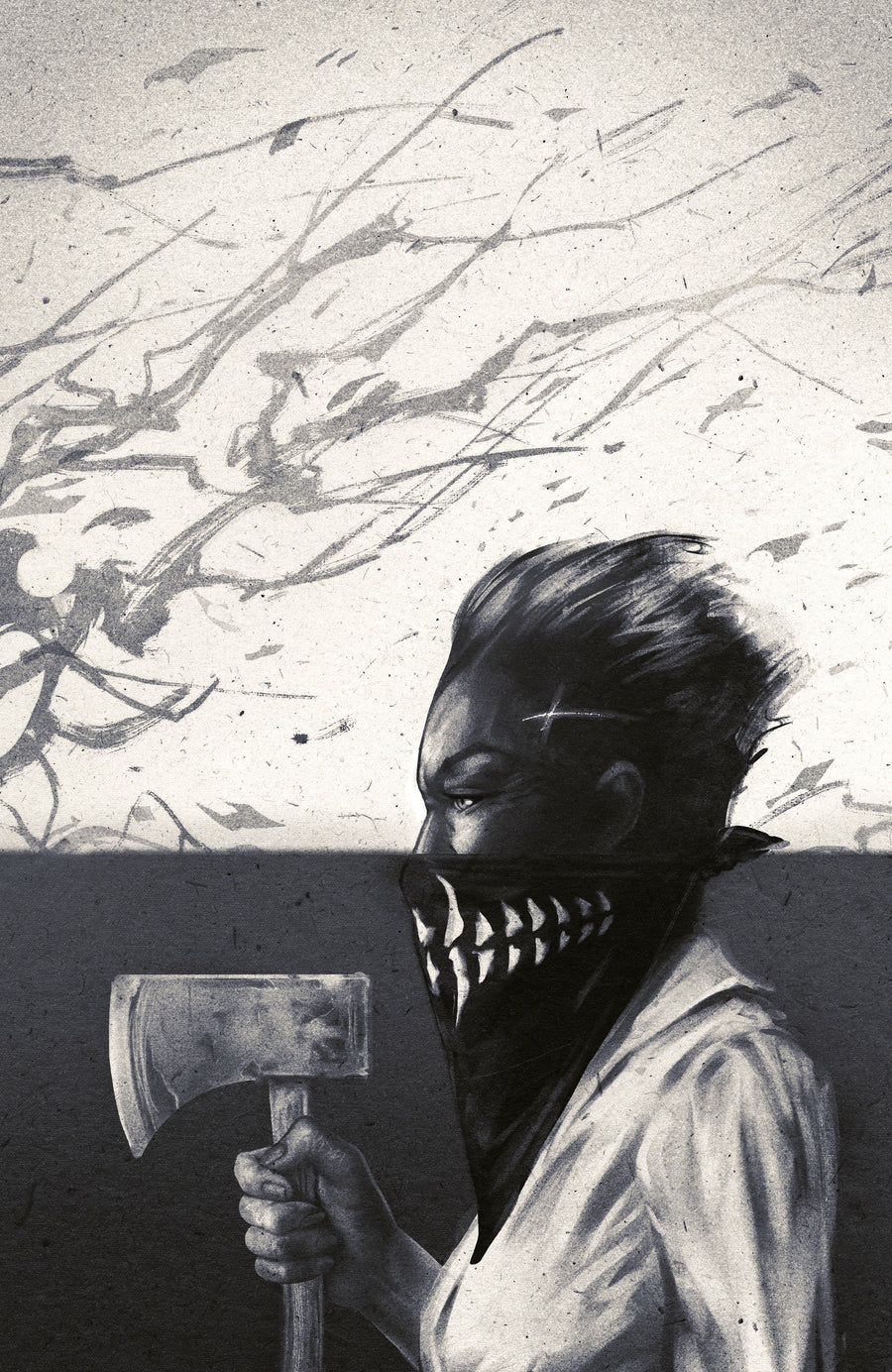 Fall of the House of Slaughter #4 J Unlimited Variant (Full Art, Connelly) - Cover