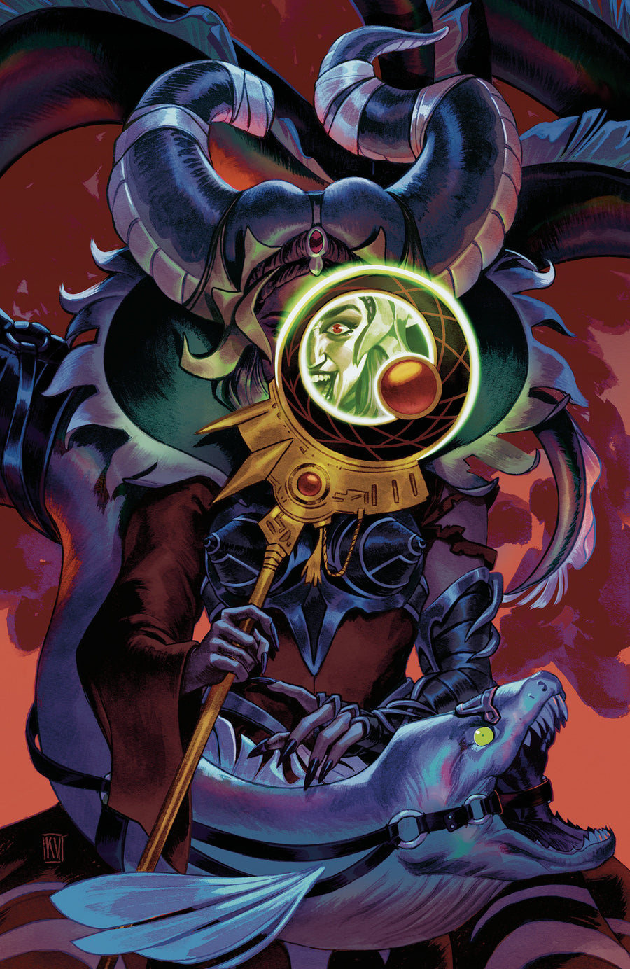 Mighty Morphin Power Rangers (2026) #2 J 1:75 Incv (Full Art, Valerio) - Cover