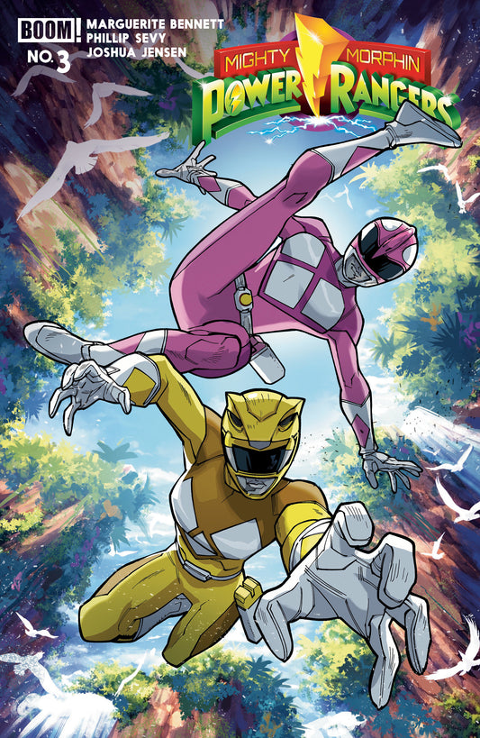 Mighty Morphin Power Rangers (2026) #3 a Main (Dressed, Balám) - Cover