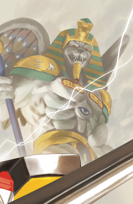 Mighty Morphin Power Rangers (2026) #3 C Megazord Card Stock Connecting Variant (Full Art, Mercado) - Cover
