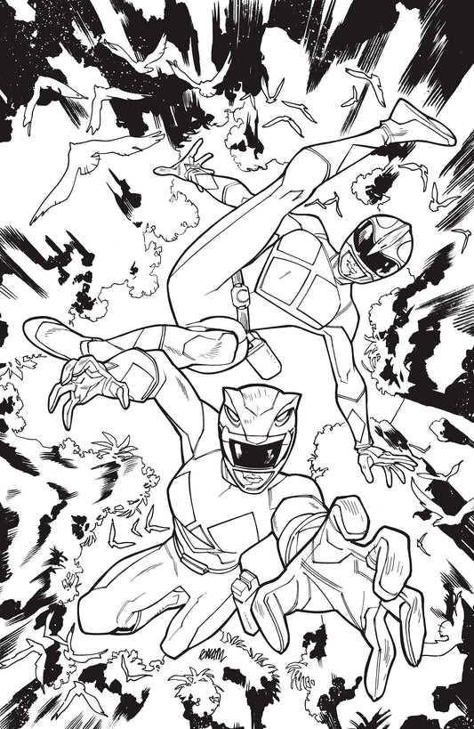 Mighty Morphin Power Rangers (2026) #3 H 1:25 INCV Variant (Full Art, Balám) - Cover