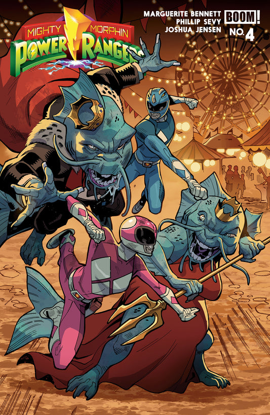 Mighty Morphin Power Rangers (2026) #4 a Main (Dressed, Balám) — Cover