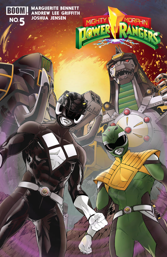 Mighty Morphin Power Rangers (2026) #5 B Variant (Dressed, Griffith) — Cover
