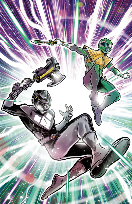 Mighty Morphin Power Rangers (2026) #5 E Foil Variant (Full Art, Foil, Di Gianfelice) — Cover