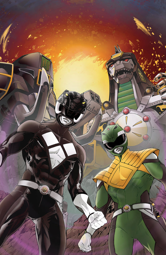 Mighty Morphin Power Rangers (2026) #5 F 1:10 INCV Foil Variant (Full Art, Foil, Griffith) — Cover