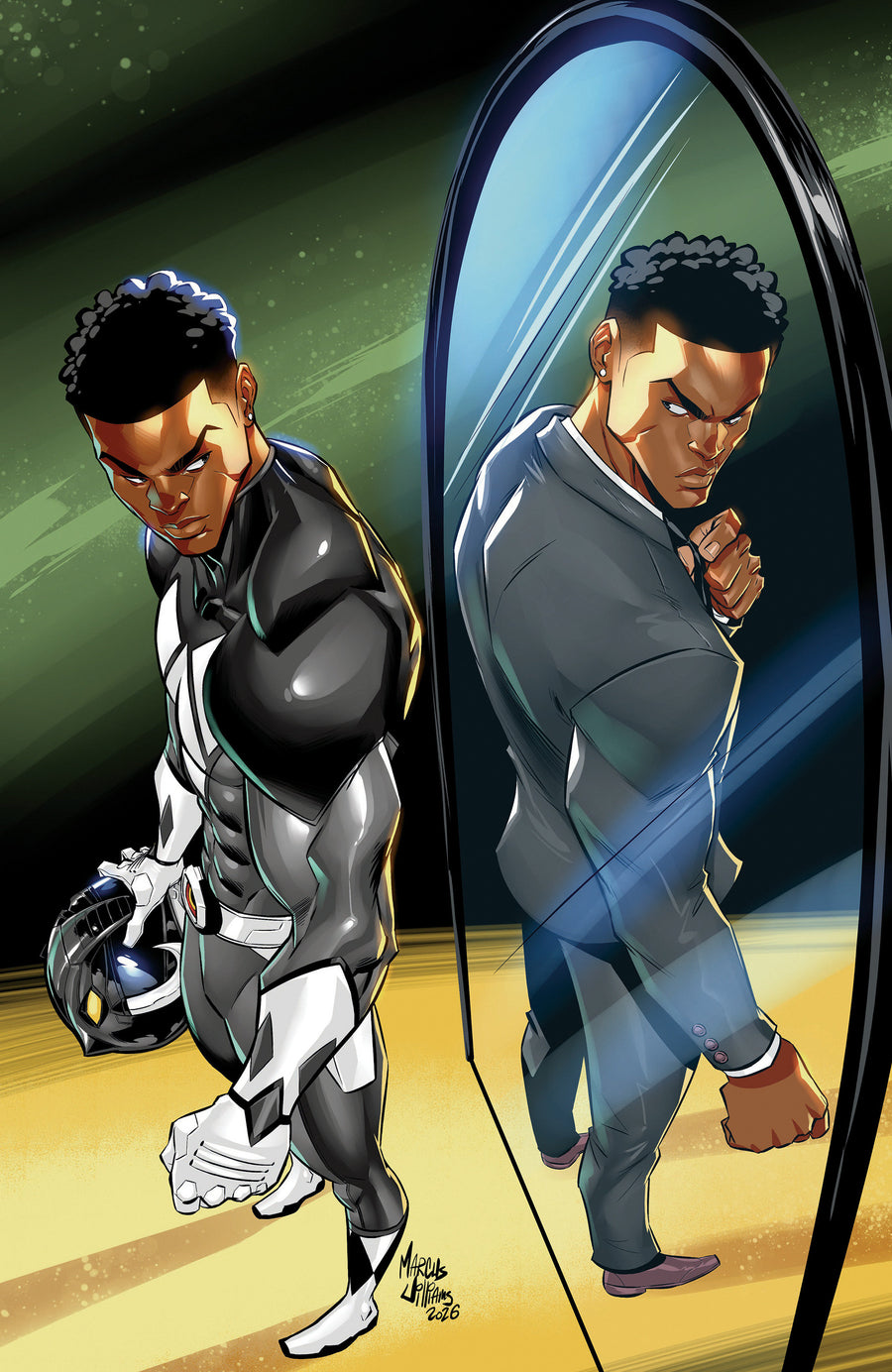 Mighty Morphin Power Rangers (2026) #5 G 1:20 INCV Variant (Full Art, Williams) — Cover