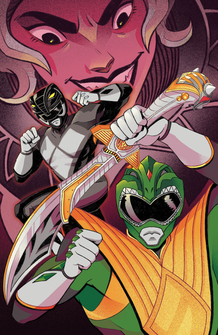 Mighty Morphin Power Rangers (2026) #5 I 1:50 INCV Variant (Full Art, Goux) — Cover