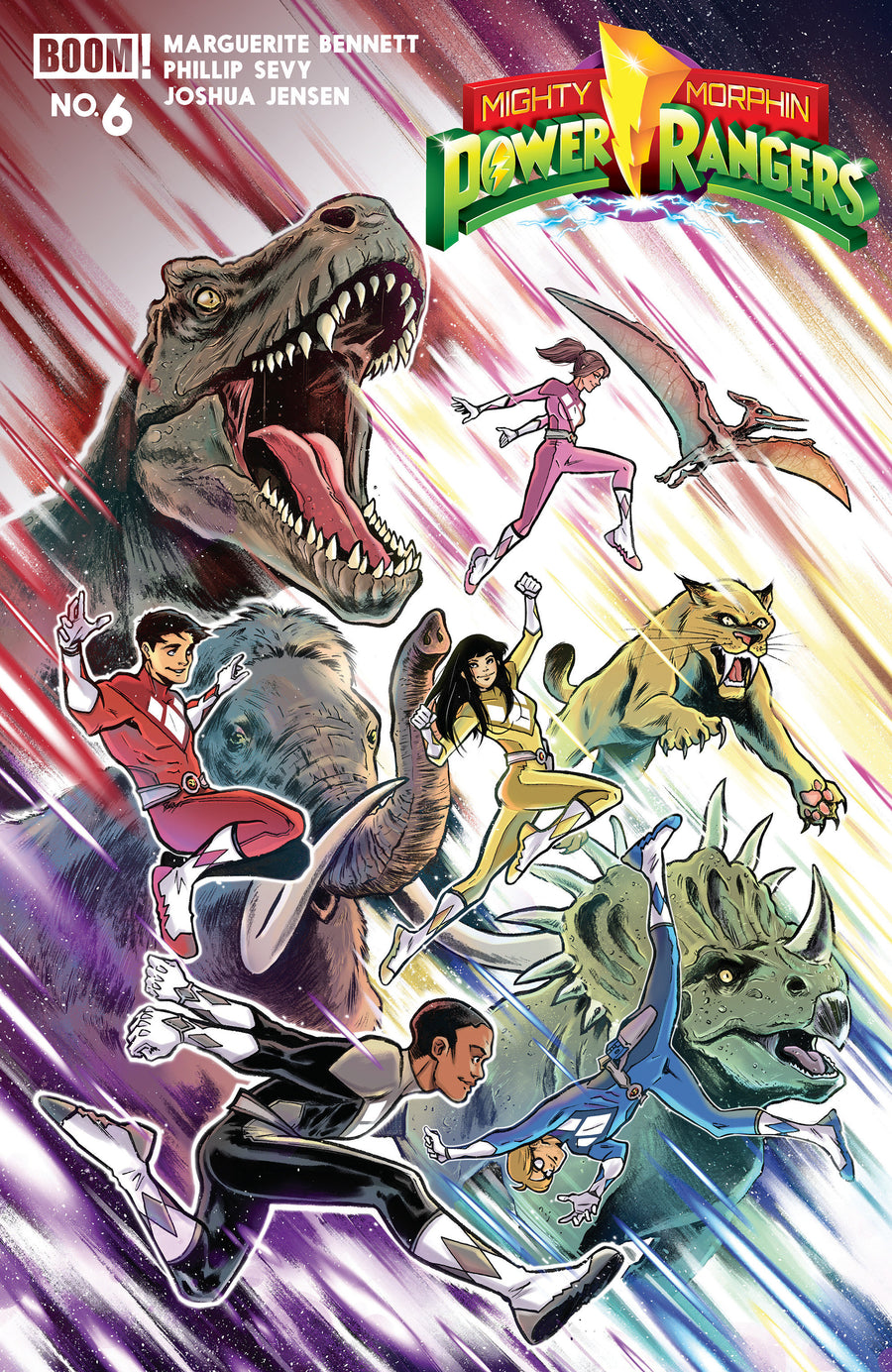 Mighty Morphin Power Rangers (2026) #6 a Main (Dressed, Di Gianfelice) — Cover
