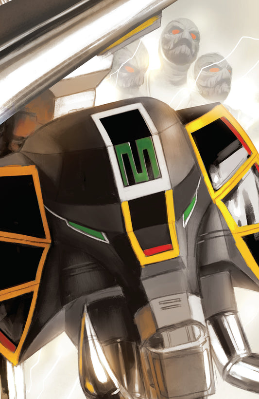 Mighty Morphin Power Rangers (2026) #6 C Megazord Card Stock Connecting Variant (Full Art, Mercado) — Cover