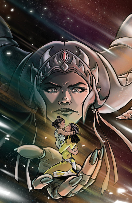 Mighty Morphin Power Rangers (2026) #7 E Foil Variant (Full Art, Foil, Di Gianfelice) — Cover