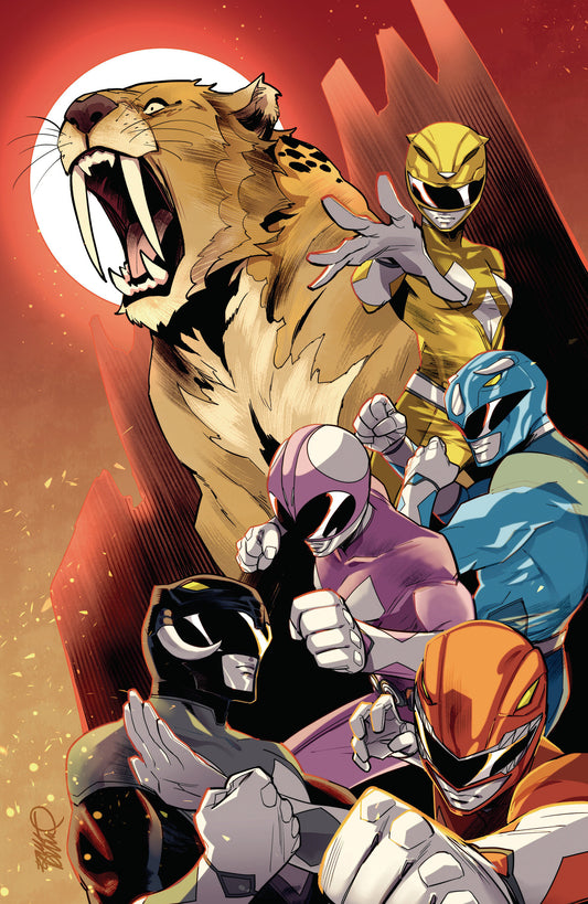 Mighty Morphin Power Rangers (2026) #7 G 1:20 INCV Variant (Full Art, D'urso) — Cover