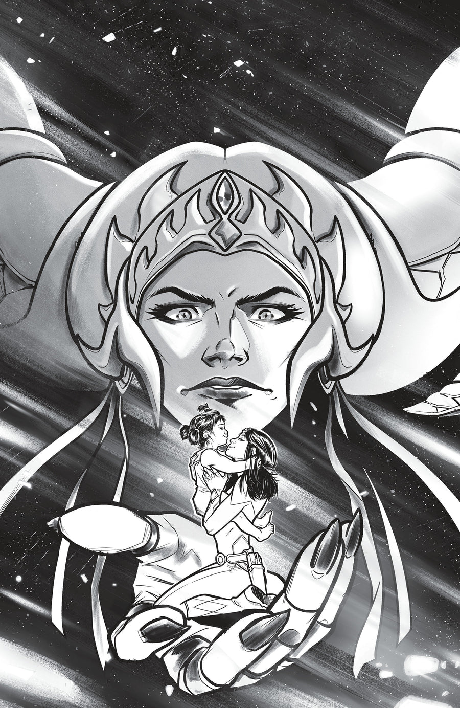 Mighty Morphin Power Rangers (2026) #7 H 1:25 INCV Variant (Full Art, Di Gianfelice) — Cover