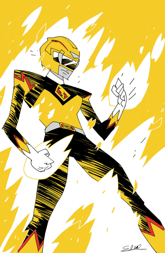Power Rangers Unlimited #2 H 1:50 INCV Variant (Full Art, Charretier) - Cover