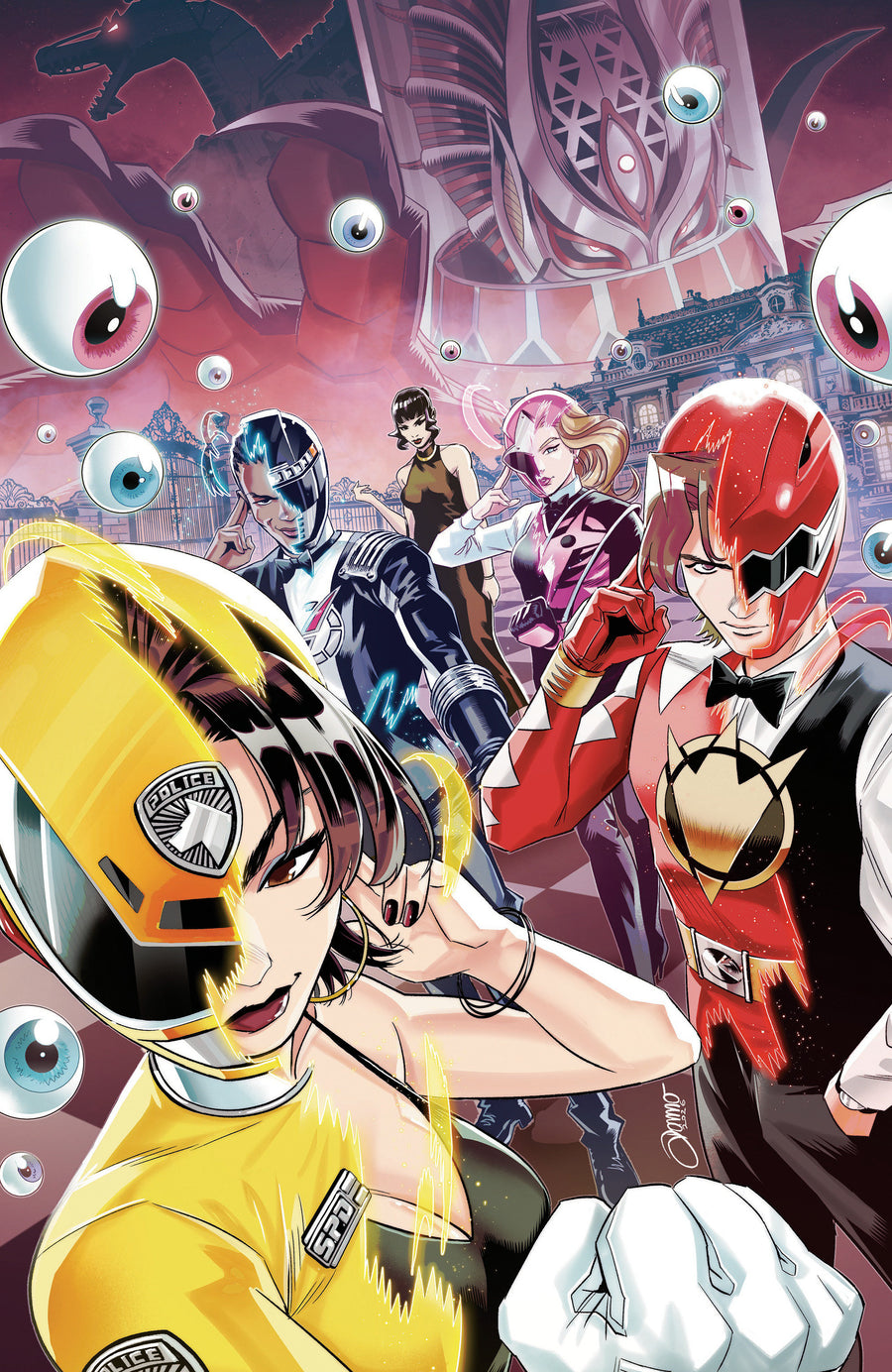 Power Rangers Unlimited #3 D Foil Variant (full Art, Foil, Zonno) — Cover