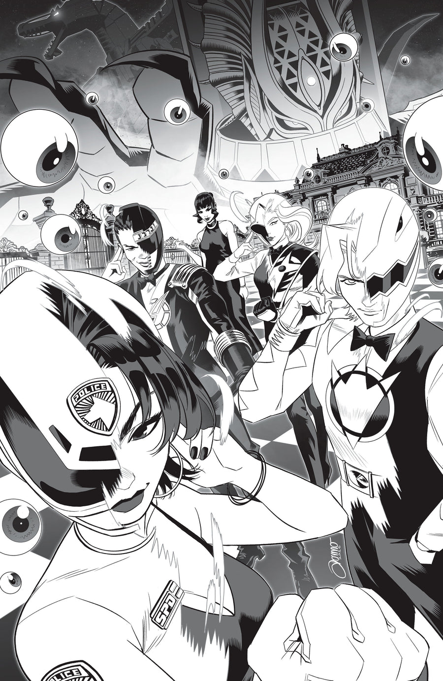 Power Rangers Unlimited #3 J Unlimited Variant (full Art, Zonno) — Cover