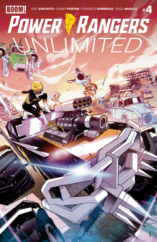 Power Rangers Unlimited #4 a Main (Dressed, Sorressa) — Cover