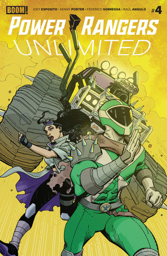 Power Rangers Unlimited #4 B Variant (Dressed, Hamner) — Cover