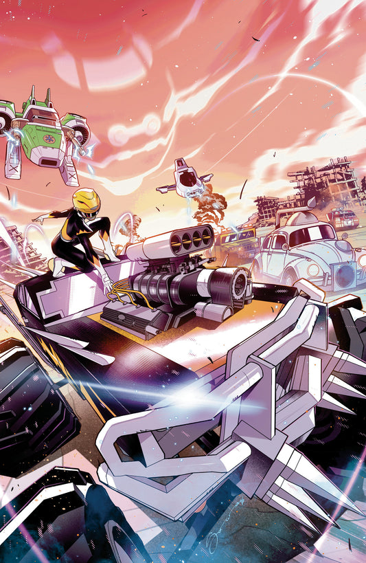 Power Rangers Unlimited #4 D Foil Variant (Full Art, Foil, Sorressa) — Cover