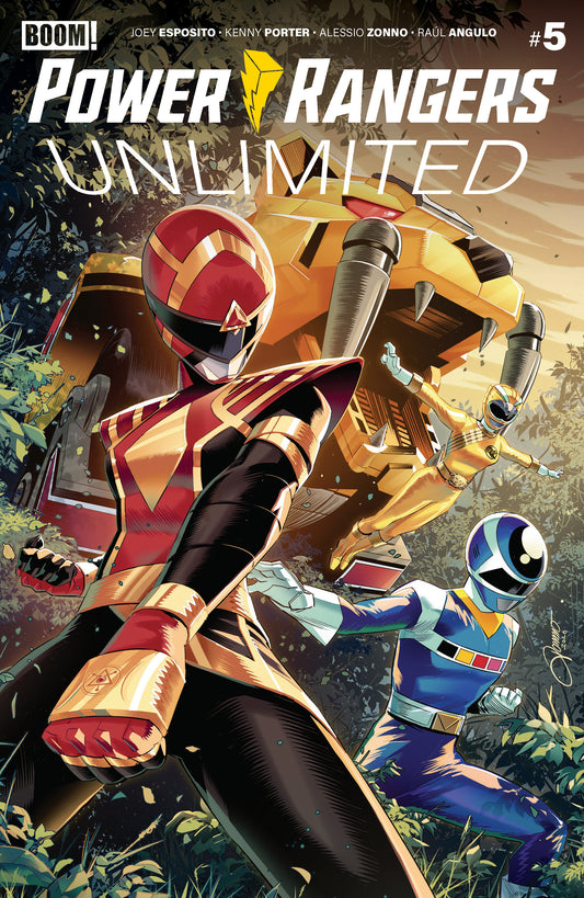 Power Rangers Unlimited #5 a Main (Dressed, Zonno) — Cover
