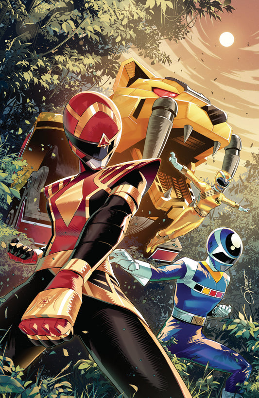 Power Rangers Unlimited #5 D Foil Variant (Full Art, Foil, Zonno) — Cover