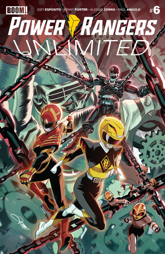Power Rangers Unlimited #6 a Main (Dressed, Zonno) — Cover