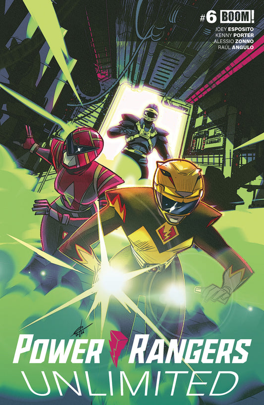 Power Rangers Unlimited #6 B Variant (Dressed, Carlini) — Cover