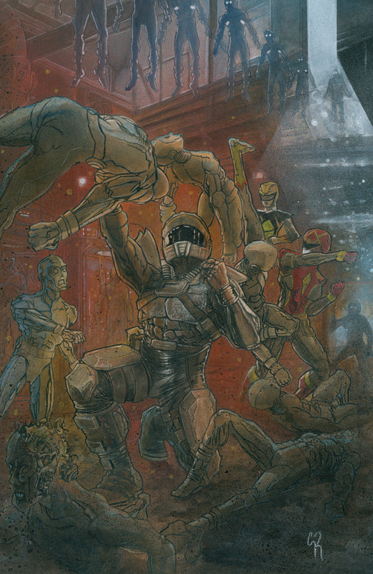 Power Rangers Unlimited #6 H 1:30 INCV Variant (Full Art, Rodrigues) — Cover
