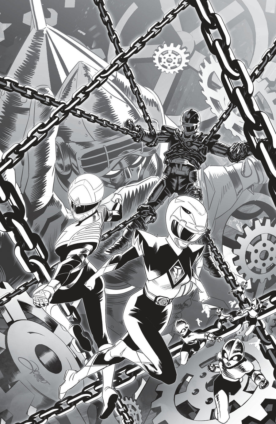 Power Rangers Unlimited #6 J Unlimited Variant (Full Art, Zonno) — Cover