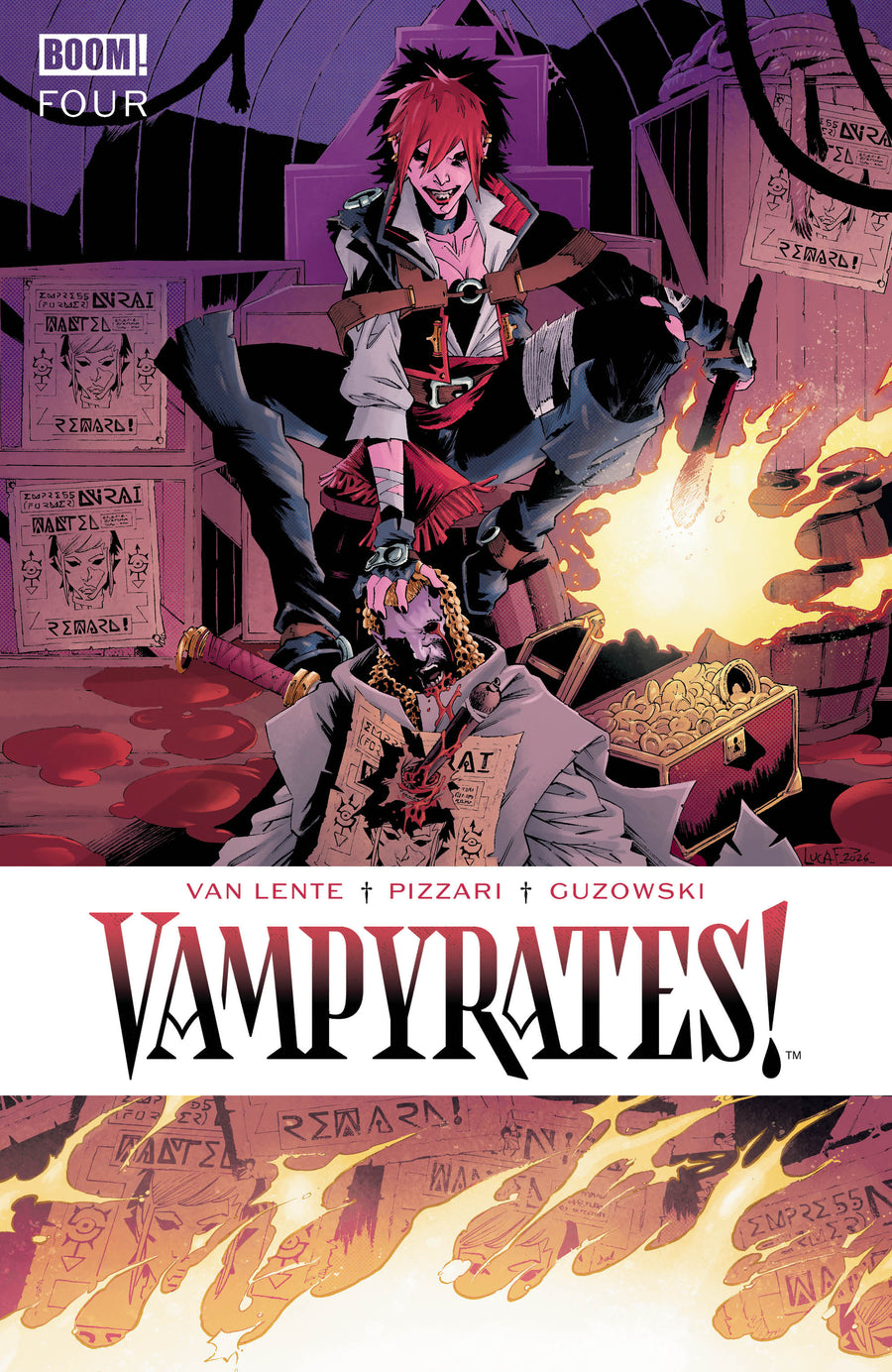 Vampyrates! #4 a Main (Dressed, Pizzari) — Cover