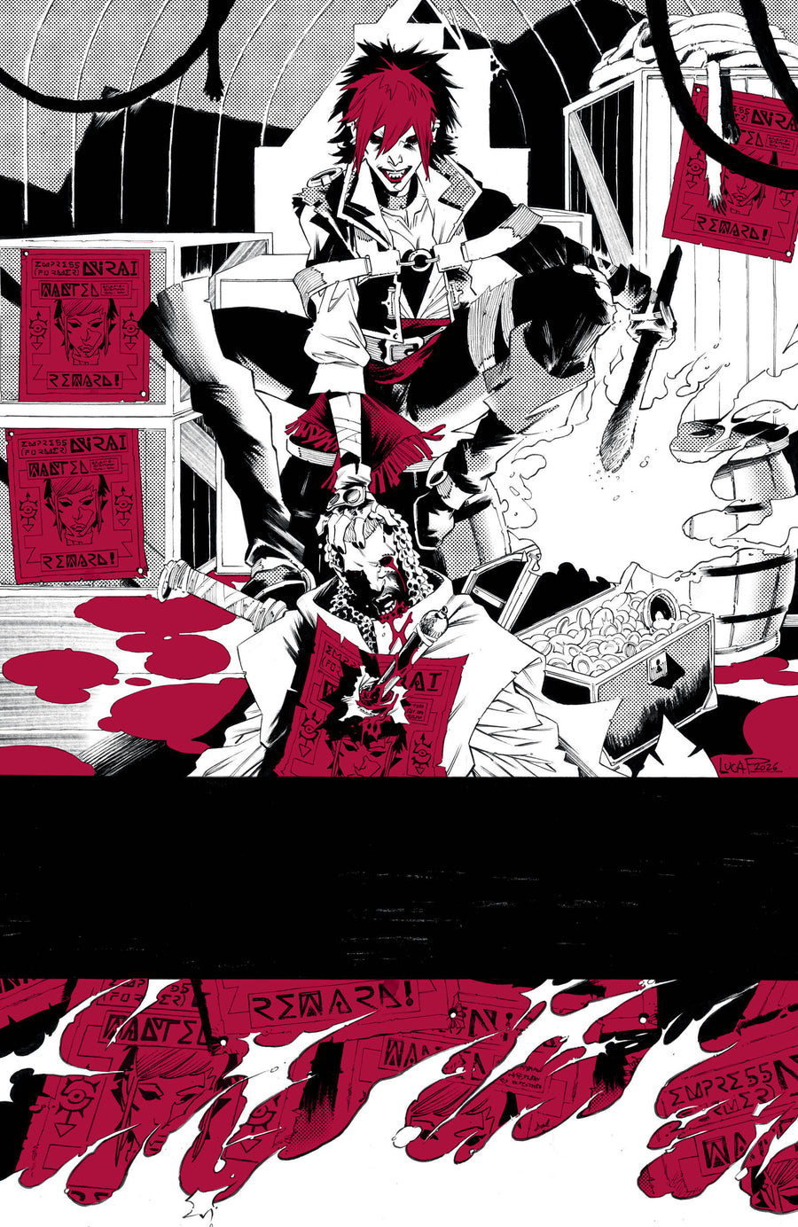 Vampyrates! #4 F Unlimited Variant (Full Art, Pizzari) — Cover