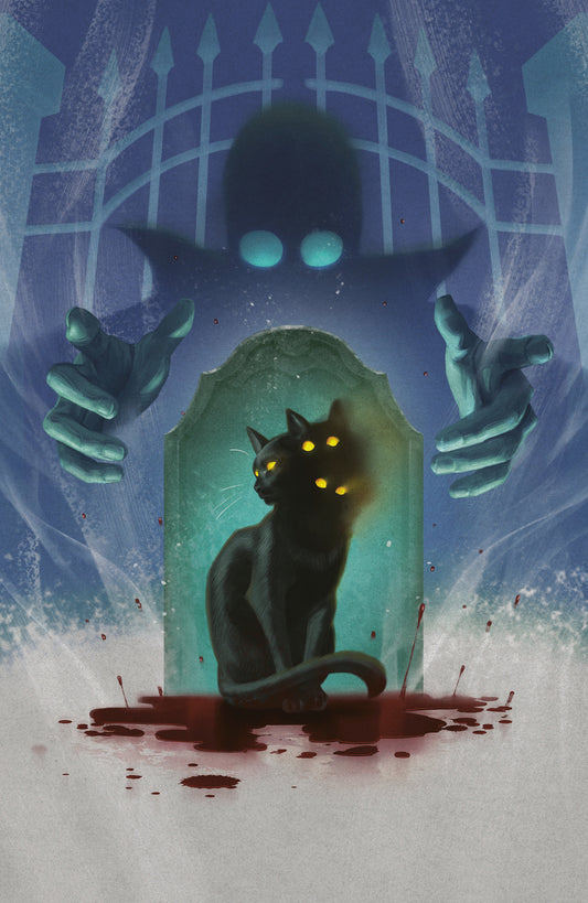 Stuff of Nightmares: The Cat in the Coffin #1 B Variant (Dressed, Murakami) - Cover