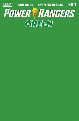 Power Rangers Green #1 E Green – Couverture Vierge