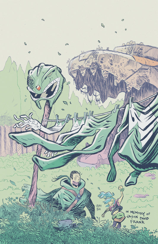 Power Rangers Green #1 H 1:20 INCV Variant (Full Art, Ba) - Cover