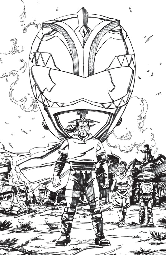 Power Rangers Green #1 M FOC Reveal Variant (Dressed, TBA) - Cover