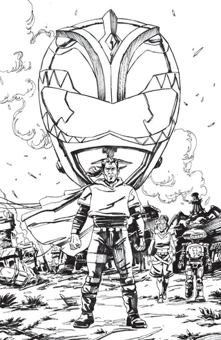 Power Rangers Green #1 N Unlimited Variant (Full Art, Vargas)