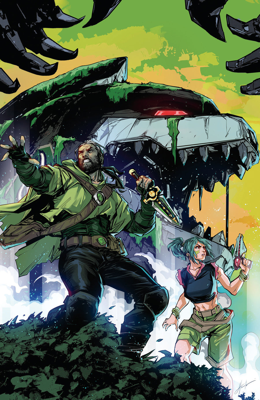 Power Rangers Green #3 G 1:25 INCV Variant (Full Art, Tba) — Cover