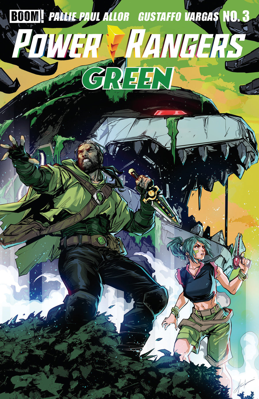 Power Rangers Green #3 I FOC Reveal Variant (Dressed, Tba) — Cover