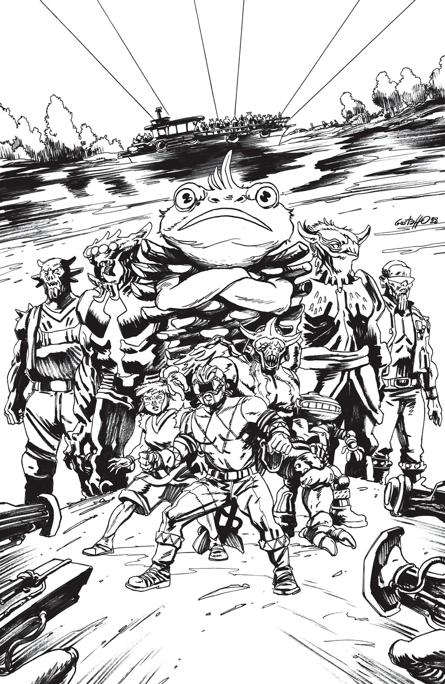 Power Rangers Green #3 J Unlimited Variant (Full Art, Vargas) — Cover