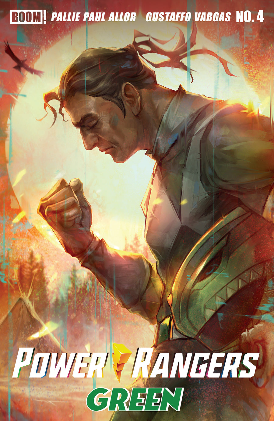 Power Rangers Green #4 I FOC Reveal Variant (Dressed, Tao) — Cover