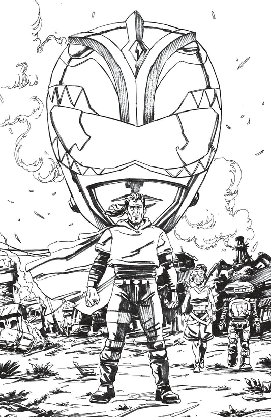 Power Rangers Green #5 J Unlimited Variant (Full Art, Vargas) — Cover