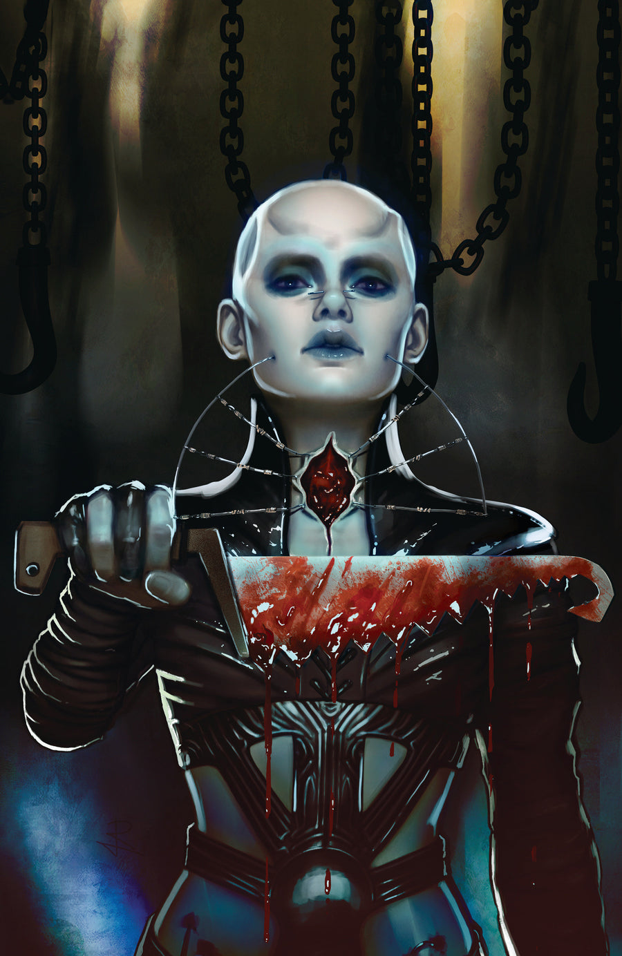 Hellraiser: Resurrections - the Deep Gospel #1 F Unlimited Variant (full Art, Puebla) — Cover