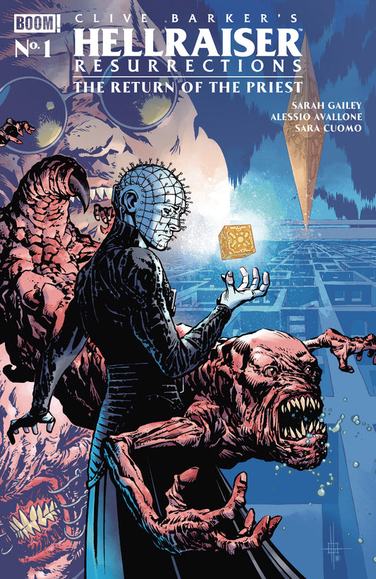 Hellraiser: Resurrections - the Return of the Priest #1 a Main (Dressed, Howard) — Cover