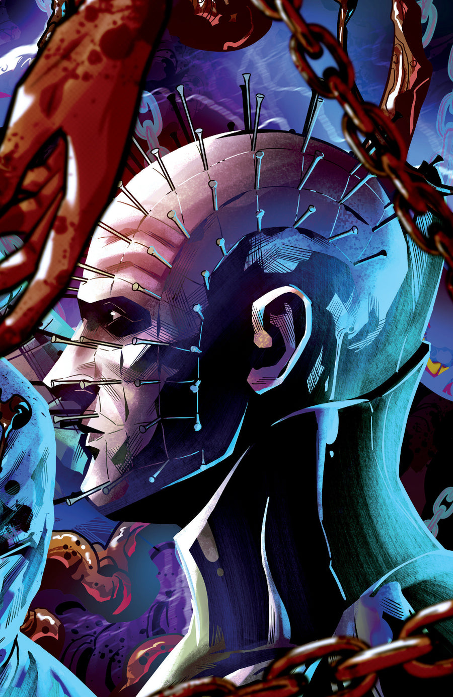 Hellraiser: Resurrections - the Return of the Priest #1 D 1:10 INCV (Full Art, Sabbatini) — Cover