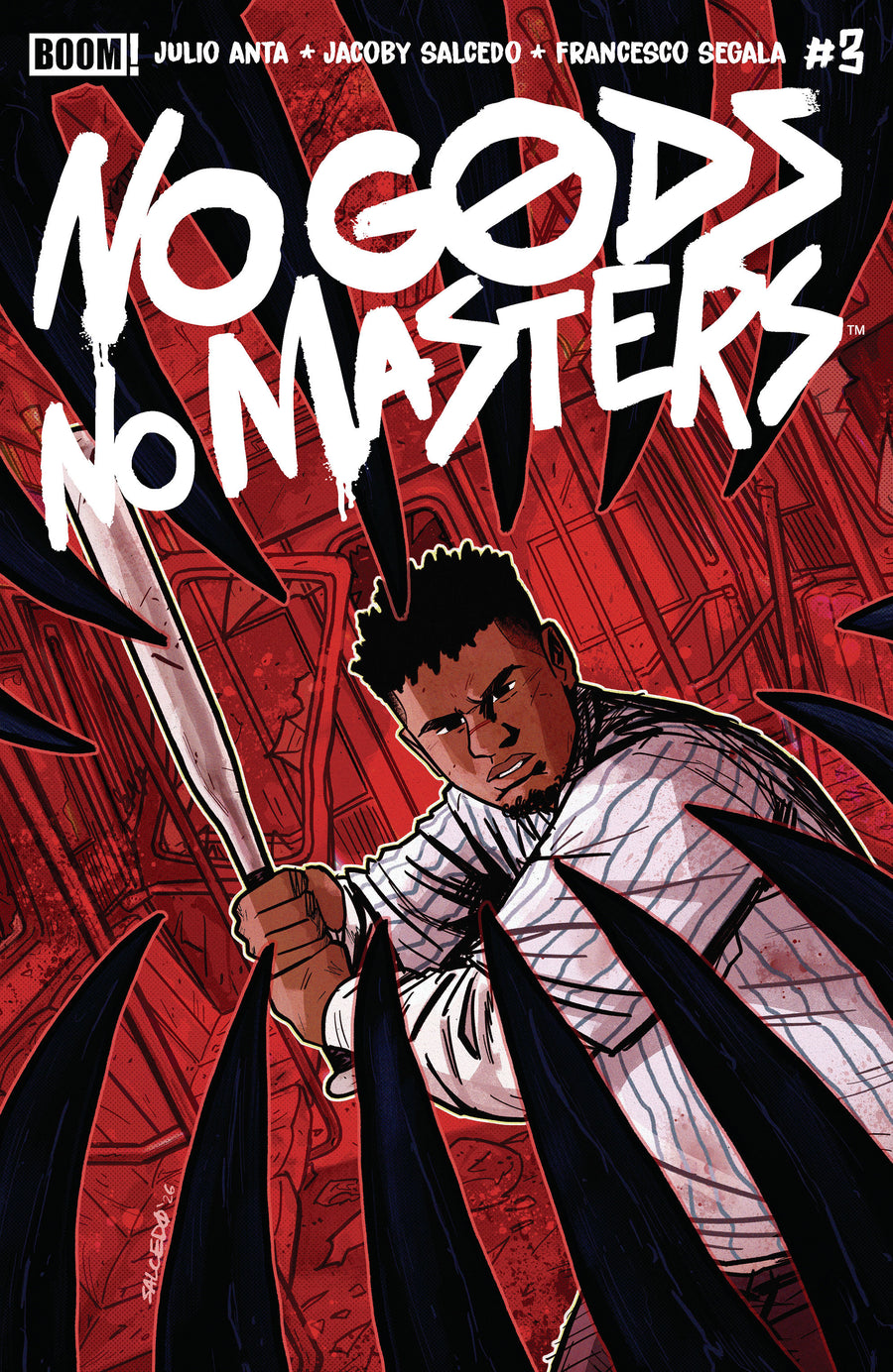 No Gods, No Masters #3 a Main (Dressed, Salcedo) — Cover