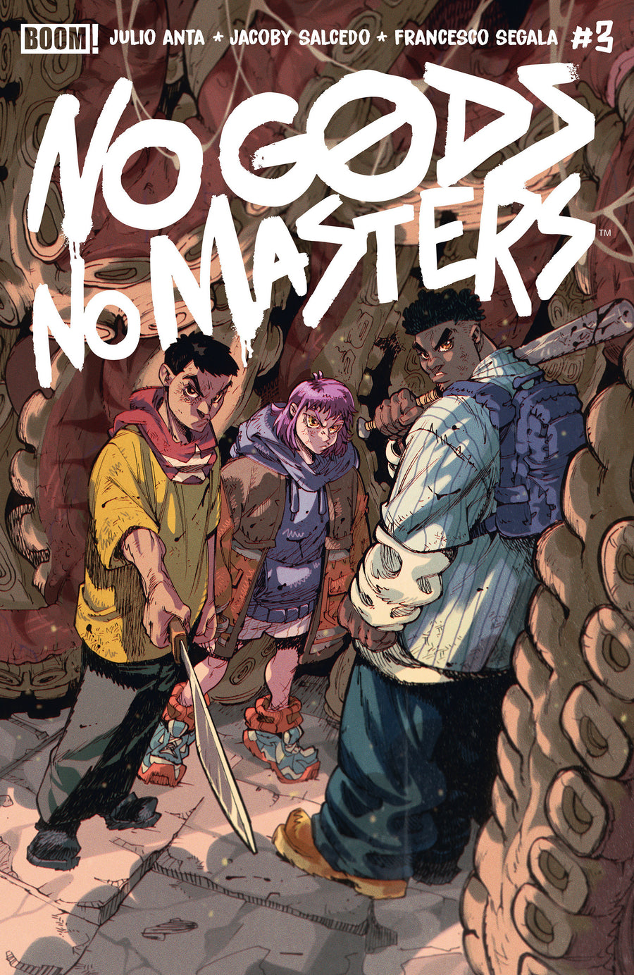 No Gods, No Masters #3 B Variant (Dressed, Ortiz) — Cover